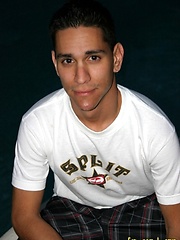 Lexx jerking off uncut dick by Finest Latin Men image #6