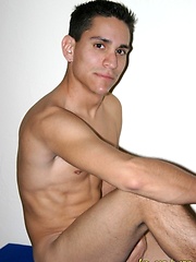 Lexx jerking off uncut dick by Finest Latin Men image #6
