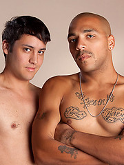 Latin boys Orion Cross, Rico Rivera and Miguel Temon fucking by Hot Barebacking image #6