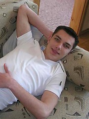 This twink gets naked and shows off his cock and young body. by EU Twinks image #4