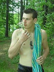 Young Boy Plays In Water by EU Twinks image #6