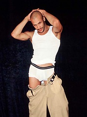 Smooth latino dude has a big soft cock, as it gets hard he can suck himself by XXL Cock image #7