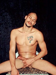Smooth latino dude has a big soft cock, as it gets hard he can suck himself by XXL Cock image #7
