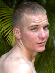 Carter - Furry Bubble Butt Redneck Boy Jerks Off Outside! by Island Studs image #5