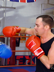 Watch two boxers fuck in the ring when Antonio and Dakota get horny. by Suite703 image #5
