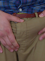 Straight Young Personal Trainer Joel Showing off His Massive and Very Hard Erection by English Lads image #5