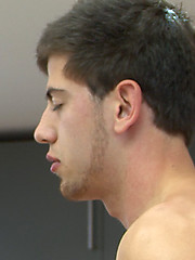 Muscular Young Straight Boy Doug Blown by a Guy for his 1st Time - Lucky Dan gets a Facefull! by English Lads image #5