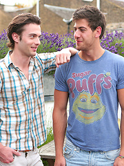 Straight Hunk Doug fucks his First Guy and Justin gets it Good and Rough from Doug\\\'s Massive Uncut Tool! by English Lads image #7