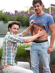 Straight Hunk Doug fucks his First Guy and Justin gets it Good and Rough from Doug\\\'s Massive Uncut Tool! by English Lads image #7