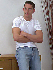 Hard and Defined Mikey A Personal Trainer with Every Muscle Rock Hard and one of them Uncut! by English Lads image #4