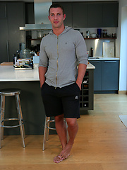 Personal Trainer James Branson - Tall, Muscular, Tanned, Ripped and Hung - Do Men Cum Much Better! by English Lads image #6