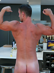 Personal Trainer James Branson - Tall, Muscular, Tanned, Ripped and Hung - Do Men Cum Much Better! by English Lads image #6