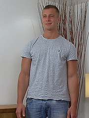Personal Trainer Alfie - Muscular and Defined with a Whopper of an Uncut Cock! by English Lads image #4