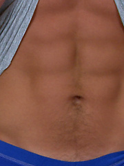 Personal Trainer Alfie - Muscular and Defined with a Whopper of an Uncut Cock! by English Lads image #4