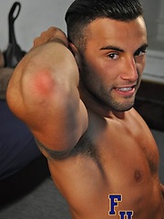 Triston joins the frat house to show his stuff. by Naked Frat House image #6