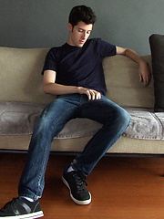 Scott Cameron pulls his rock hard cock out of his pants by YouLoveJack image #7