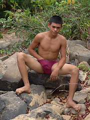 Juancho jerking off dick by Tribal Twinks image #7