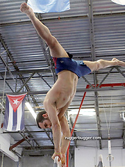 Ruggerbugger have amazing photos of Cuban-American gymnast Danell Leyva naked! by Ruggerbugger image #6
