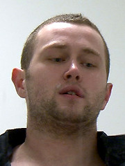 The horny young builder turns up again to visit the toilet in the bus station. by Sneaky Peek image #6