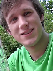 Czech Hunter 49. Czech boy sucking off cock outdoors. by Czech Hunter image #9