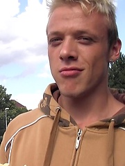 Czech Hunter 52. Blond czech boy gets facial. by Czech Hunter image #12
