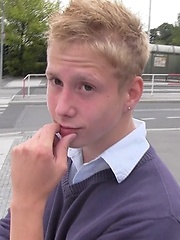 Czech Hunter 54. Hot blond sucking off dick. by Czech Hunter image #8
