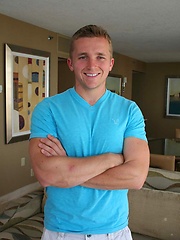 Blonde Hair, Blue-Eyed, Naked Hunk Jon Davis by ManAvenue image #3