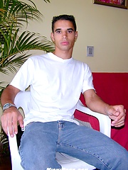 Pedro jacking off uncut dick by Miami Boyz image #7