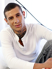 Tattooed Bad Boy Cezar Duran Fucks A Fleshjack! by Cocky Boys image #7
