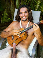 Keoki - Ripped Furry Hawaiian\\\'s EXPLOSIVE Eruption of Cum! by Island Studs image #9