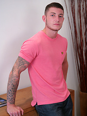 Cage Fighting Tough Nut Jake Shows of his Massively Hard & Large Uncut Weapon! by English Lads image #7