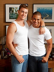 Cole Markum gets such a hot blowjob from Ross Reed that he just has to rim and fuck that hot ass of his. by Randy Blue image #6