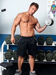 Dan Darlington is a walking mountain of muscle with a huge fucking dick. by Randy Blue image #6
