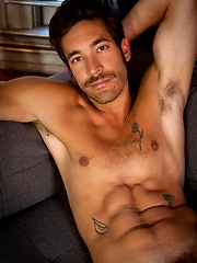 Dale Cooper shows up at your doorstep showing off a stunning chiseled body, hard throbbing cock and beautiful hairy ass. by Randy Blue image #5