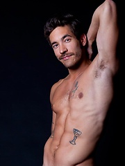 Dale Cooper shows up at your doorstep showing off a stunning chiseled body, hard throbbing cock and beautiful hairy ass. by Randy Blue image #5