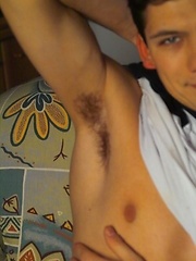 Sexy Brazilian twink exposing his tight hole and hard uncut cock. by Mount Equinox image #6