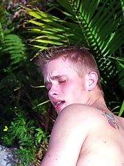 Sexy stud with hot tats fucks his buddy pool side. by Mount Equinox image #5