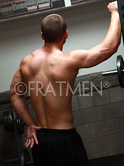 Lucian shows his cock by Frat Men image #5