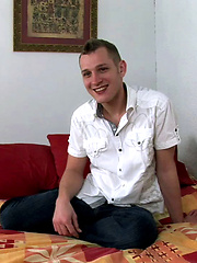 Bastien jacking off dick and shooting load by Squirtz image #6