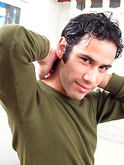 Sergio jacking off latino cock by Raging Stallion image #7
