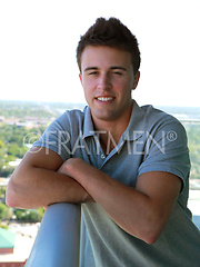 Cael shoots a load by Frat Men image #5
