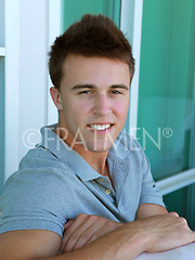Cael shoots a load by Frat Men image #5