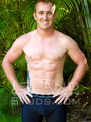 Doug - Big Dick Beefy Red Head Muscle Busts a Nut Outside! by Island Studs image #6