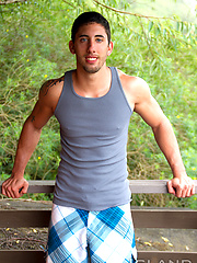 Shawn - Hot Muscle Jock Busts a Big Load Outdoors! by Island Studs image #6