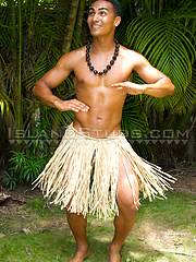 Kahekili - Buff Hawaiian Stud Dances Hula Naked with a Boner! by Island Studs image #8