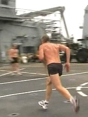EricDeman has sexy videos of real marines near-naked training regimes on a warship. by Eric Deman image #5