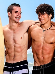 Hot surfers Bradley Hudson and Austin Merrick by Dylan Lucas image #6
