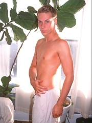 Twink explodes all over his tight smooth little body. by Mount Equinox image #5
