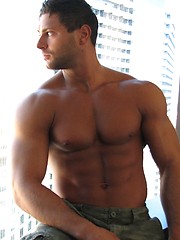 Las Vegas based bodybuilder Mike Buffalari by Mark Wolff image #7