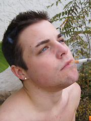 Skater Dustin Smoke And Stroke by Boys Smoking image #7